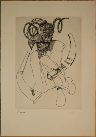 Офорт Zigaina - Il mito