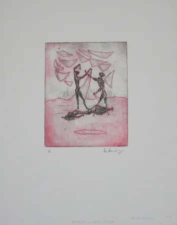 Гравюра Zimmermann - Das ist das Ende / This Is the End