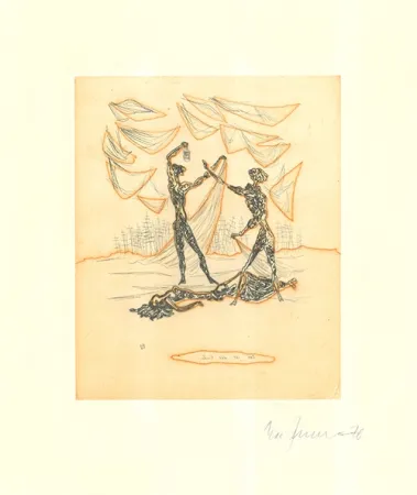 Гравюра Zimmermann - Das ist das Ende / This Is the End