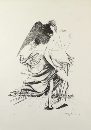 Литография Zimmermann - Durch ein Nadelöhr IV / Through a Needle's Eye IV