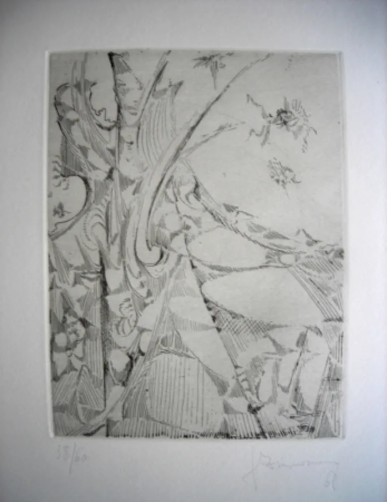 Офорт Zimmermann - The international avant garde 2