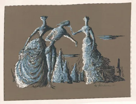 Сериграфия Zimmermann - Vorliebe für eine bestimmte Zeit