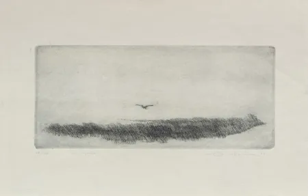 Гравюра Zobel - La cigüeña