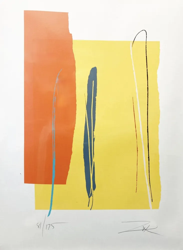 Линогравюра Zox - Untitled 3 from Niagara Series