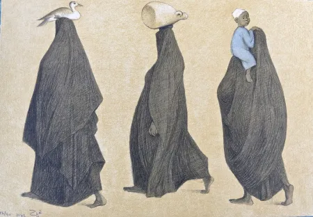 Литография Zuniga - Impressions of Egipto (Egypt) plate 10