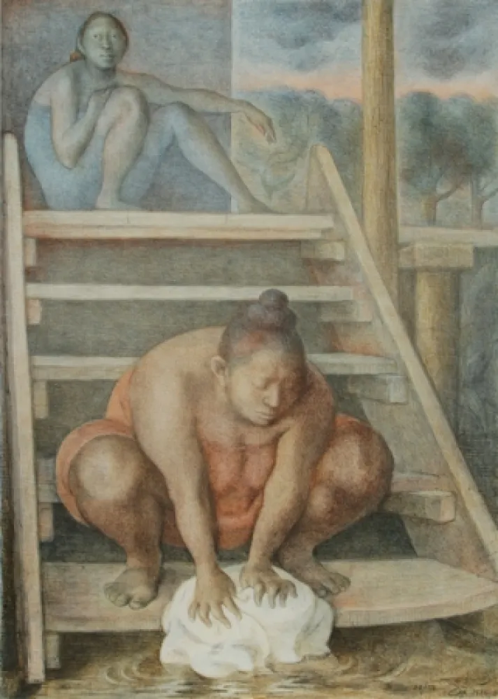 Литография Zuniga - La Escelara