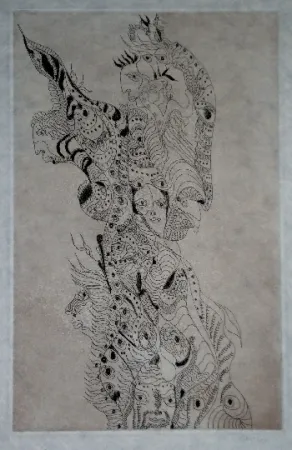 Офорт И Аквитанта Zurn - Oracles et spectacles (4)