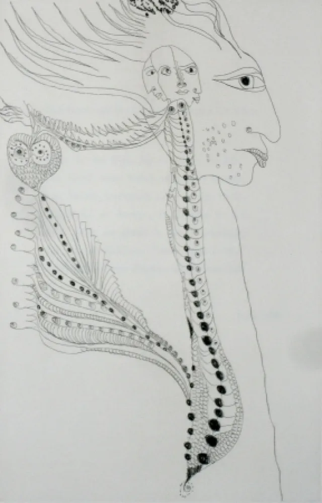 Офорт И Аквитанта Zurn - Oracles et spectacles 6