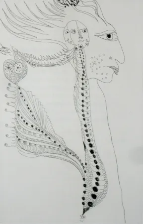 Офорт И Аквитанта Zurn - Oracles et spectacles 6