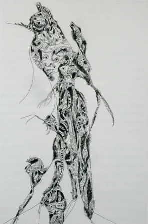 Офорт И Аквитанта Zurn - Oracles et spectacles 8