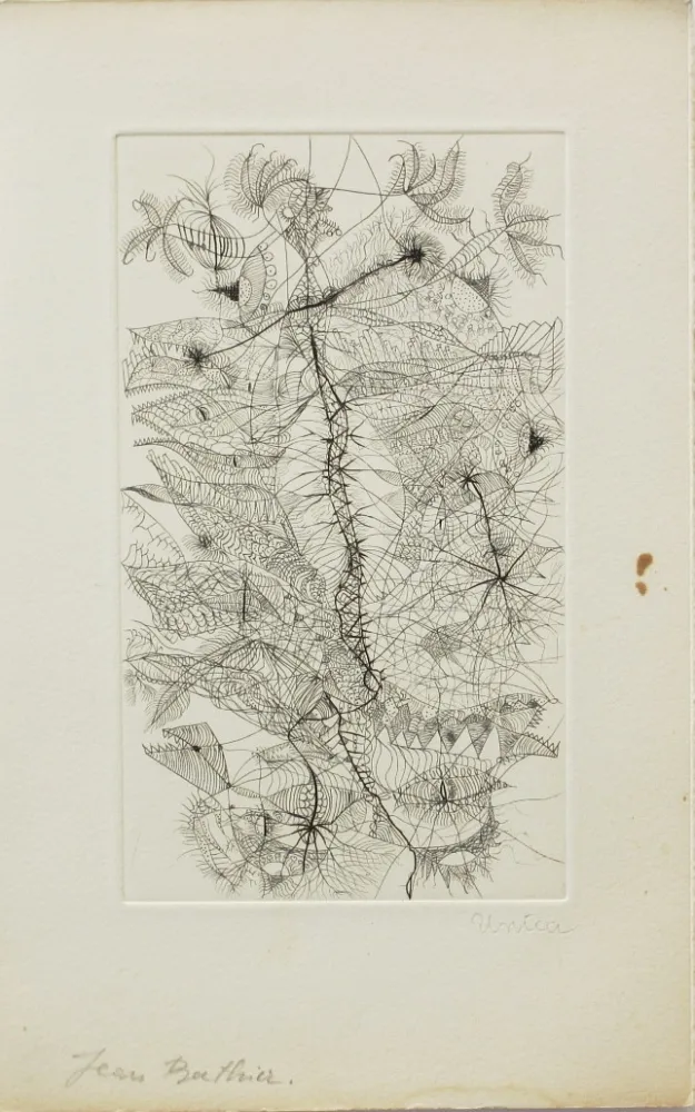 Офорт Zurn - Sans titre