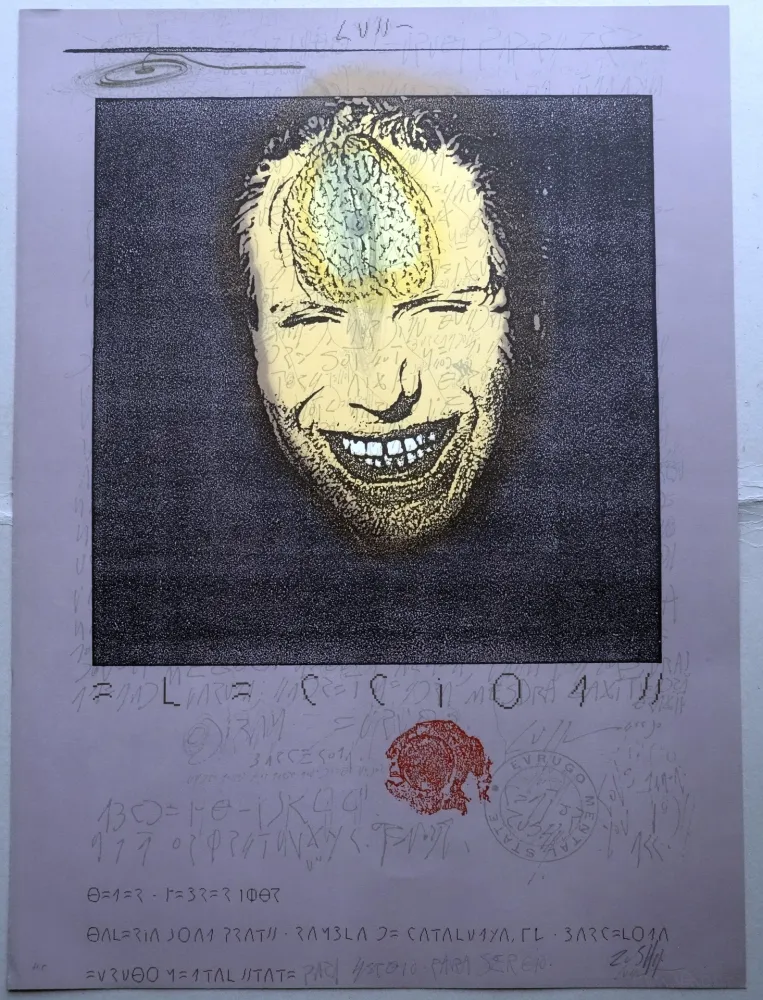 Литография Zush - A.L. Galería Joan Prats