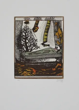 Офорт И Аквитанта Zush - Asickart