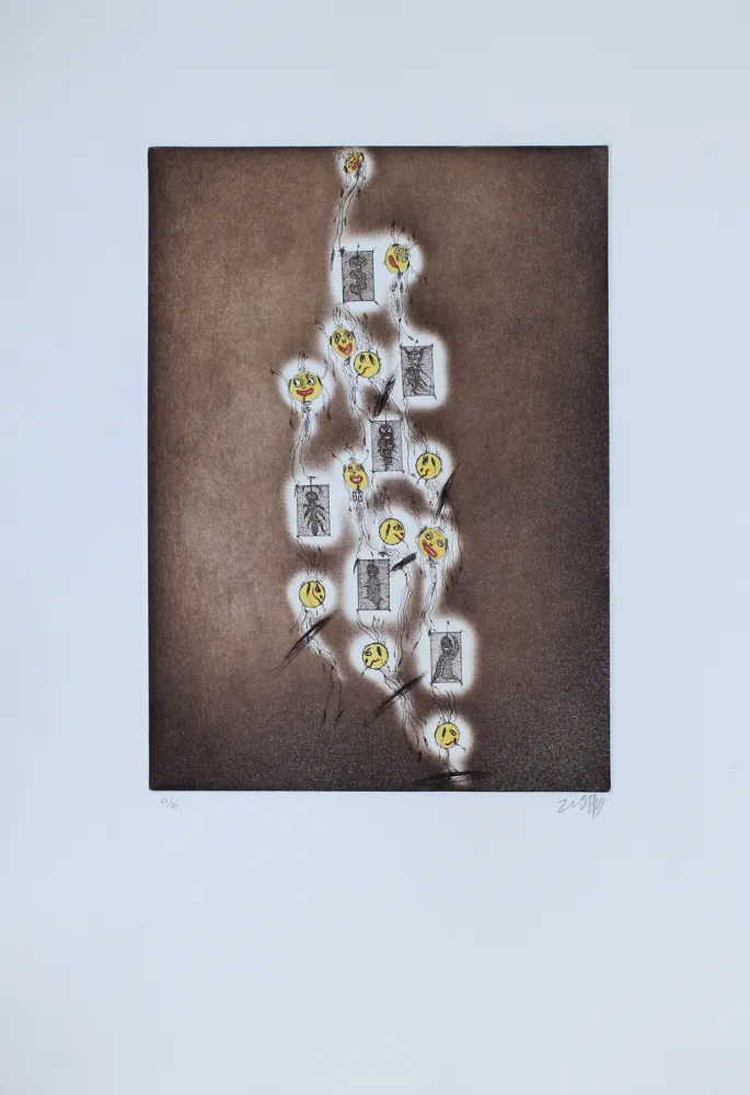 Офорт И Аквитанта Zush - Dosuneros