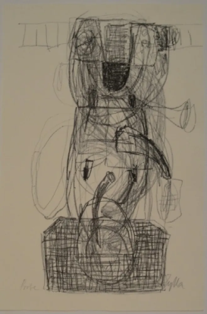 Литография Zylla - Untitled