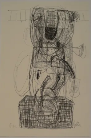 Литография Zylla - Untitled