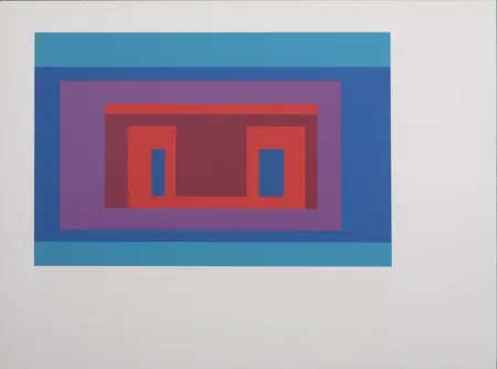 Сериграфия Albers - 10 Variants (B), 1971