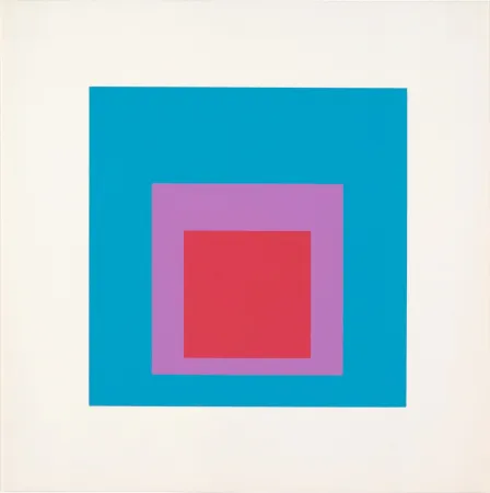 Сериграфия Albers -  Homage to the Square: Ten Works by Josef Albers (#VI), 1962