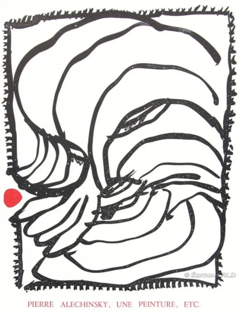 Нет Никаких Технических Alechinsky - Une peinture etc...