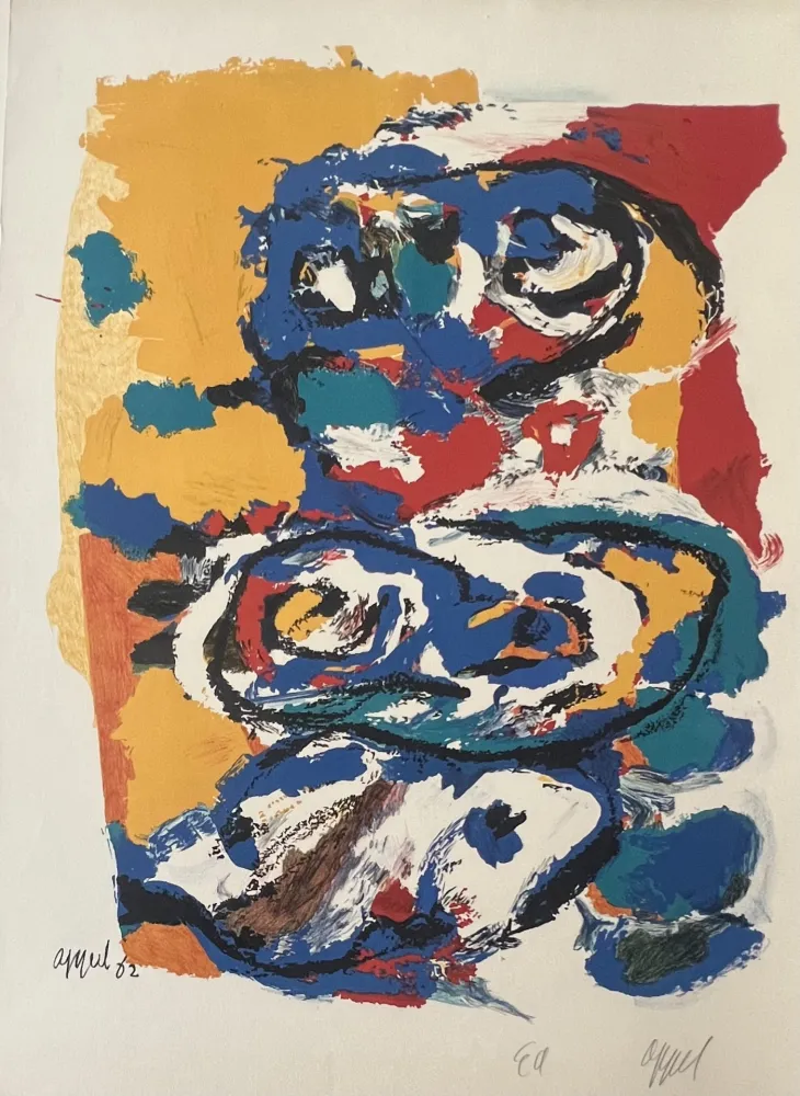 Литография Appel - Toi et Moi, 1962- Exemplaire d'artiste ea