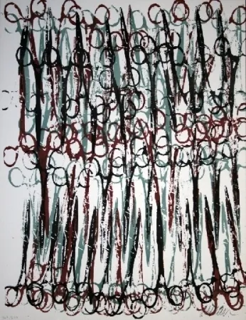 Литография Arman - Ciseaux