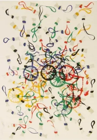 Литография Arman - Composition