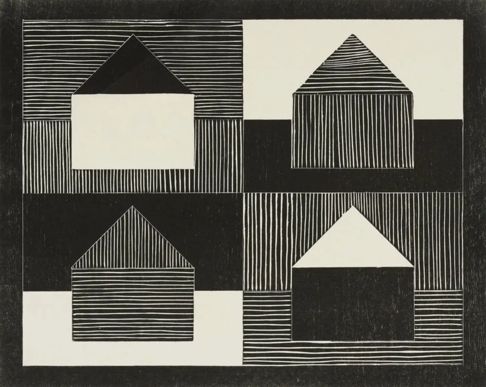 Гравюра На Дереве Bartlett - Black, Grey, White, from Art Pro-Choice II