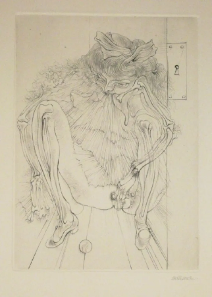 Гравюра Bellmer - A Sade 5