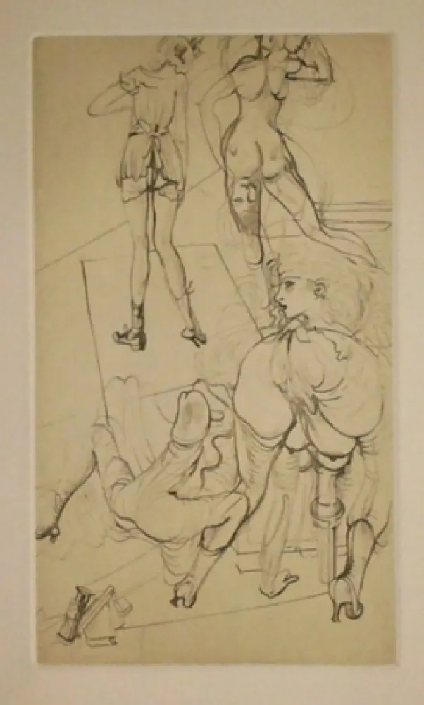 Офорт Bellmer - Gravure inedite