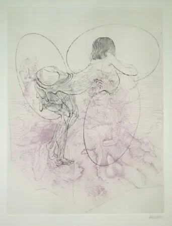 Офорт И Аквитанта Bellmer - Juliette ou les prospérités du vice