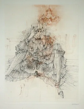 Офорт И Аквитанта Bellmer - Les Infortunes de la vertu