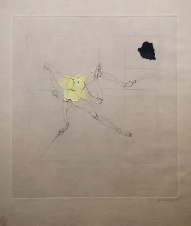 Офорт И Аквитанта Bellmer - Marionnette 1