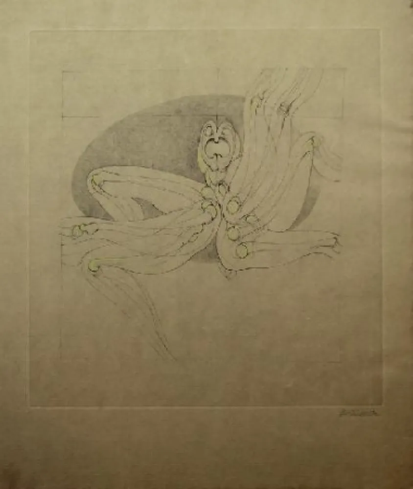 Офорт И Аквитанта Bellmer - Marionnette 2