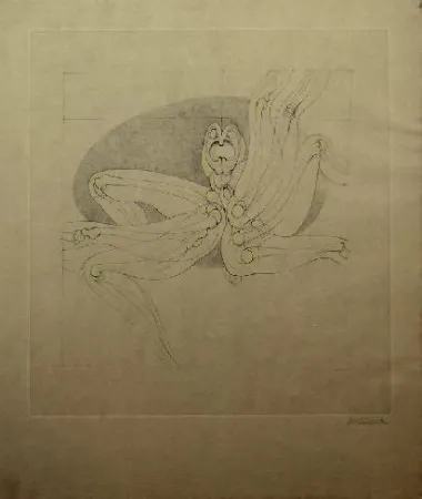 Офорт И Аквитанта Bellmer - Marionnette 2