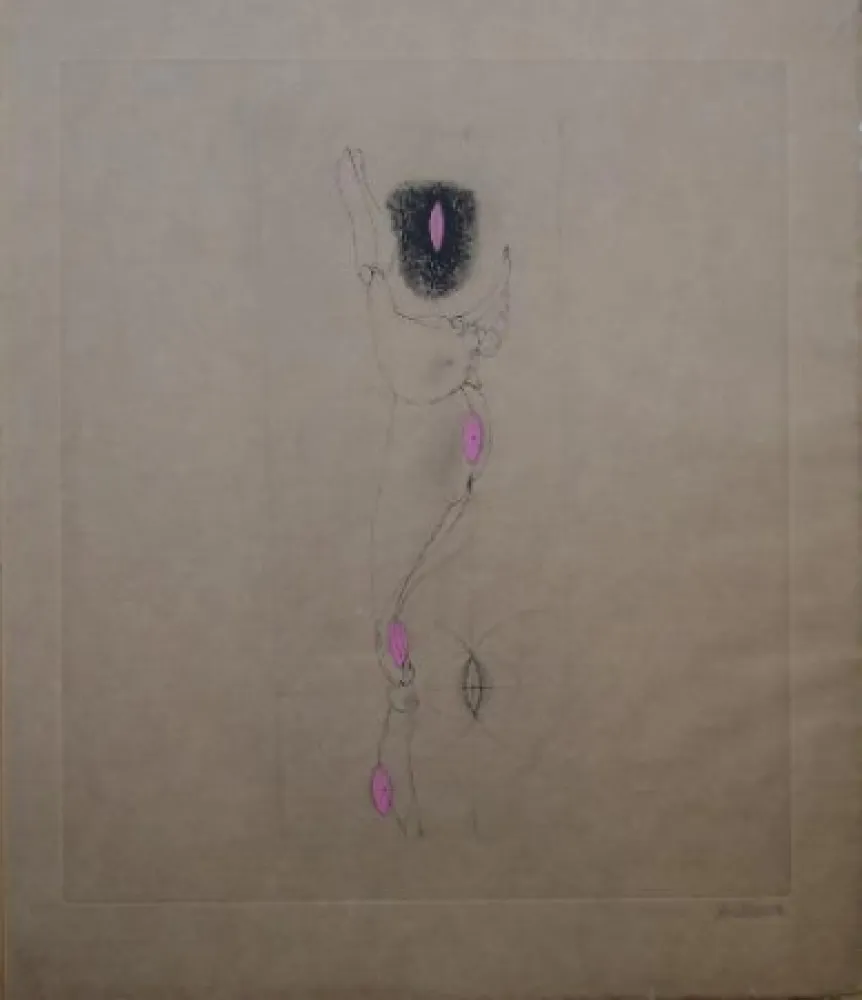 Офорт И Аквитанта Bellmer - Marionnette 3