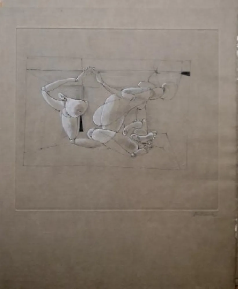 Офорт И Аквитанта Bellmer - Marionnette 4