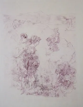 Офорт Bellmer - Sans titre