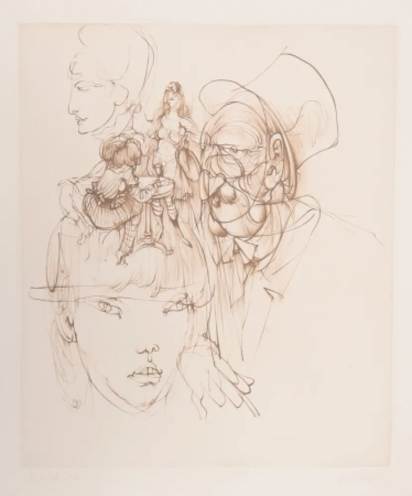 Гравюра Bellmer - Untitled (from Alice in Wonderland)