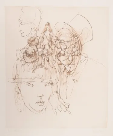 Гравюра Bellmer - Untitled (from Alice in Wonderland)