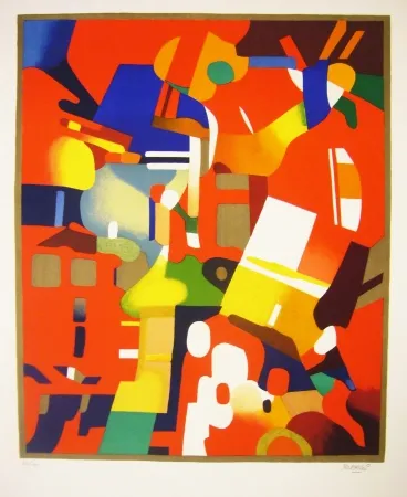 Литография Bierge - Acrimonte