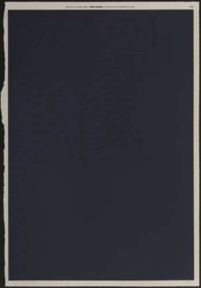 Литография Bleckner - November 29th