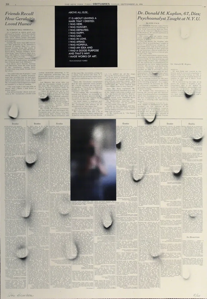 Литография Bleckner - September 23rd bis (variant 6)