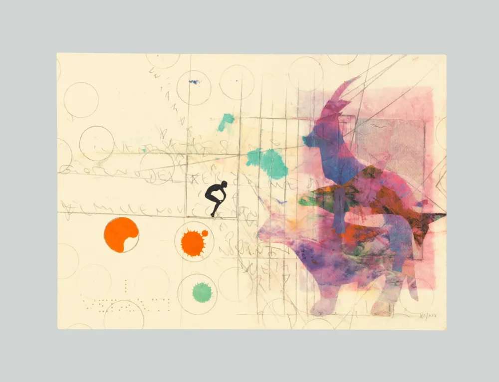 Литография Boetti - Boetti A4