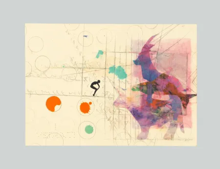 Литография Boetti - Boetti A4