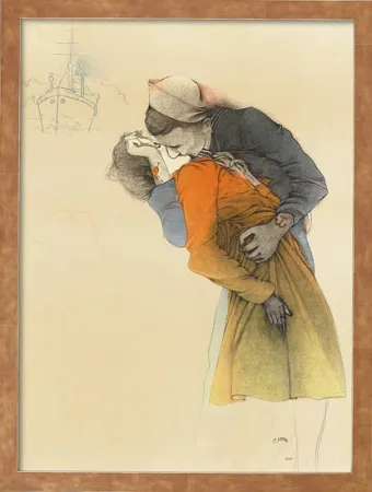 Литография Bruni - Love Parade New York