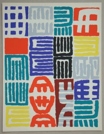 Трафарет Capogrossi - Composition