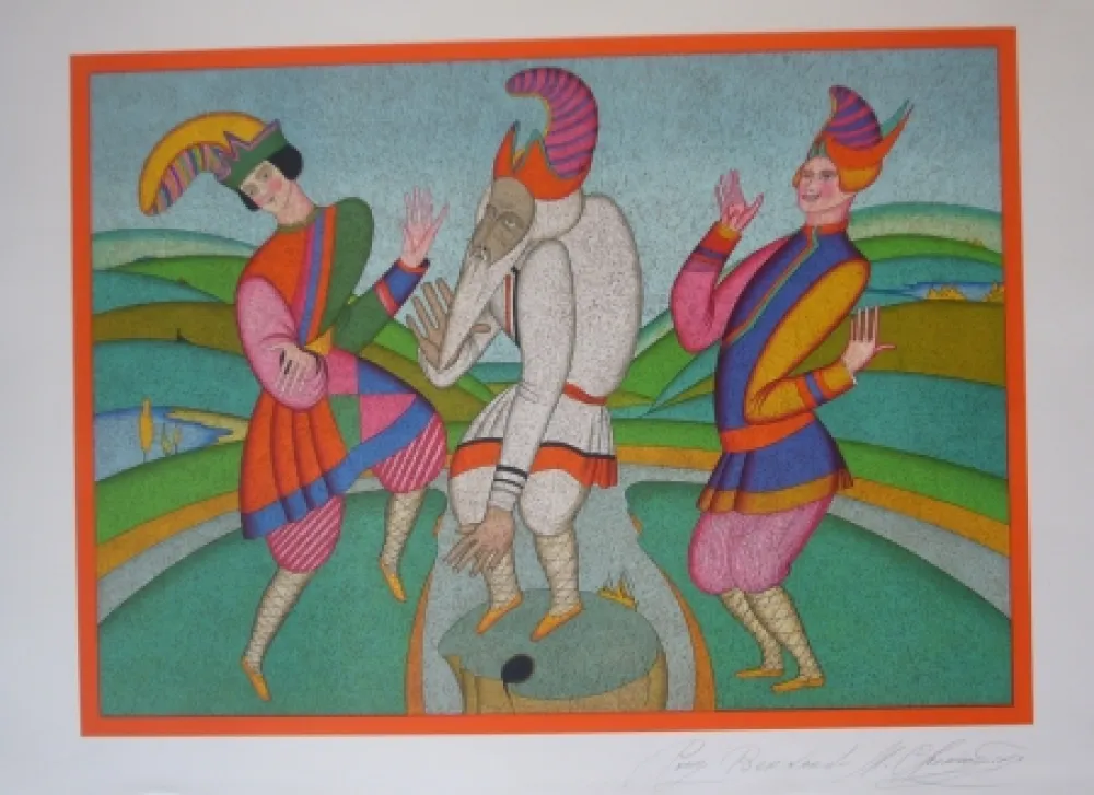 Литография Chemiakin - Carnaval