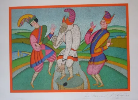 Литография Chemiakin - Carnaval