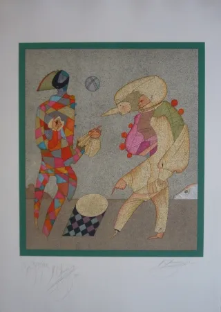 Литография Chemiakin - Carnaval