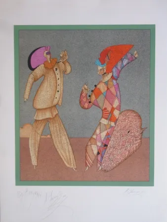 Литография Chemiakin - Carnaval